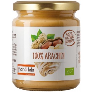 Crema di Arachidi 100% 200g Fior di Loto