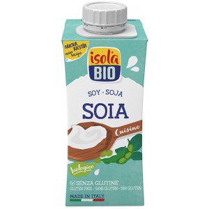 Crema di soia da cucina 200ml Isola Bio