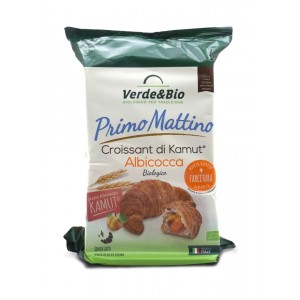 Croissant Vegano di Kamut all'Albicocca 240gr Verde&Bio