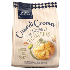 Cuordicrema Vegan con Crema al Pistacchio 200g Sottolestelle