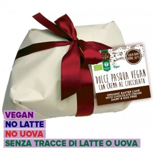 Dolce di Pasqua Vegan con Crema di Cioccolato 650g PROBIOS