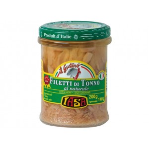 Filetti di tonno al naturale 200g IASA
