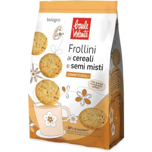 Frollini ai Cereali e Semi Misti 300gr Baule Volante