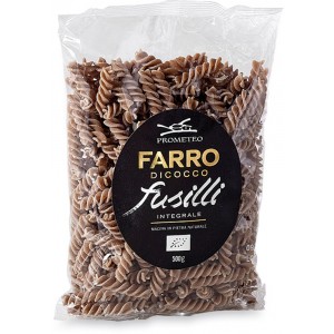 Fusilli integrali di Farro "Le Farrette" 500g Prometeo