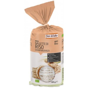 Gallette di riso granfragranza in tubo 150g Fior di Loto
