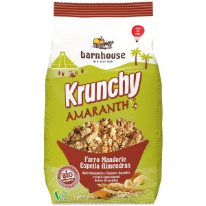 Granola all'amaranto con farro e mandorle 375g BARNHOUSE