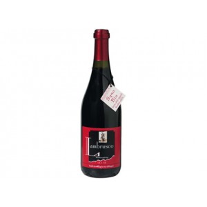 Lambrusco dell'Emilia IGT secco senza solfiti aggiunti 750ml FOLICELLO