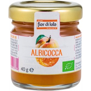 Mini composta di Albicocca 40g Fior di Loto