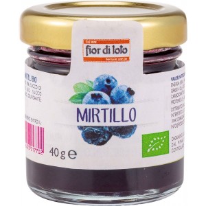 Mini composta di Mirtillo 40g Fior di Loto