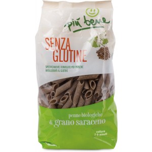 Penne di Grano Saraceno senza glutine 340g Più Bene