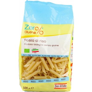 Penne di Riso 500gr Zero% Glutine Fior di Loto