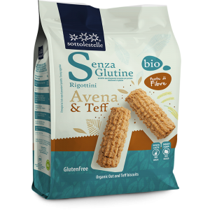 Rigottini Avena e Teff senza glutine 250g Sottolestelle