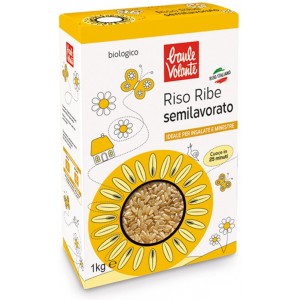 Riso Ribe Lungo Semilavorato 1kg Baule Volante