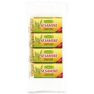 Sesamini barretta di sesamo croccante 4x27g Rapunzel