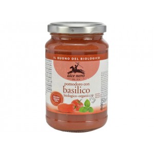 Sugo di pomodoro con basilico 350g ALCE NERO