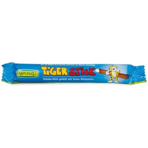 Tiger stick snack di cioccolata al latte 22g Rapunzel
