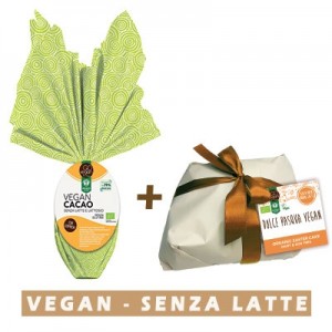 Uovo di Pasqua Vegan con Cacao + Dolce di Pasqua Vegan