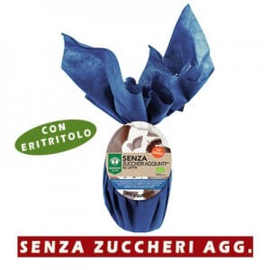 Uovo di Pasqua al Latte con Eritritolo Senza Zuccheri aggiunti 200g Probios