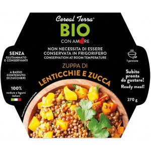 Zuppa di Lenticchie e Zucca 270gr Cereal Terra