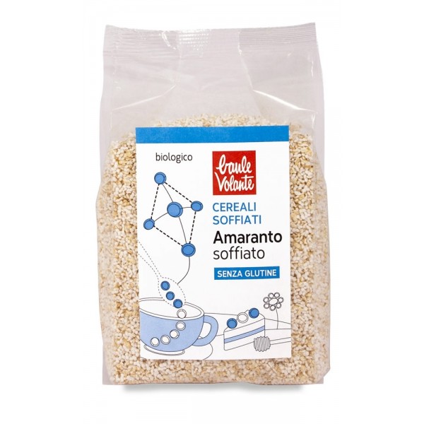 Amaranto Soffiato Senza Glutine 100g Baule Volante