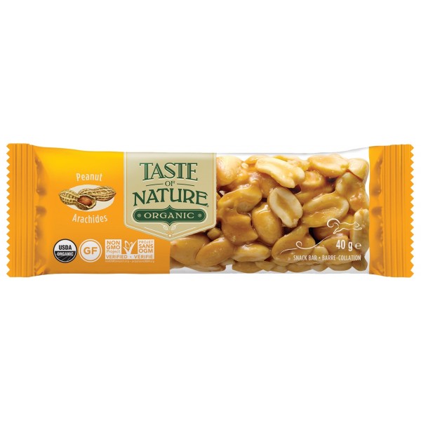 Barretta alle Arachidi 40g Taste Of Nature