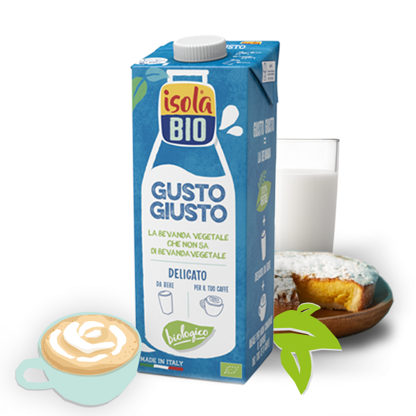 Bevanda Vegatale Gusto Giusto 1lt Isola Bio