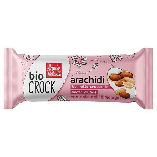 Bio Crocl Croccante di Arachidi Salato 30g Baule Volante