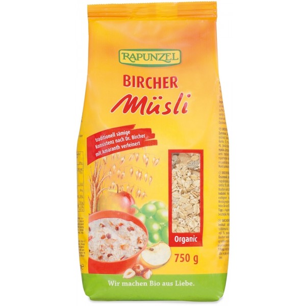 Bircher Muesli 750g Rapunzel
