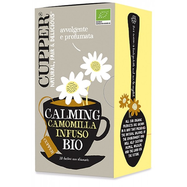 Camomilla biologica in filtri 20 bustine Cupper