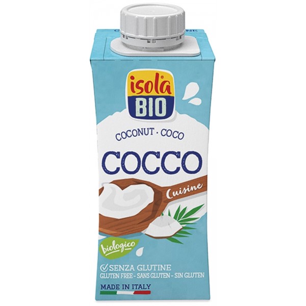 Crema di Cocco da Cucina 200ml Isola Bio