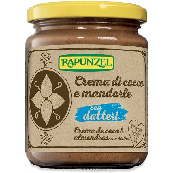 Crema di Cocco e Mandorle con Datteri 250g Rapunzel