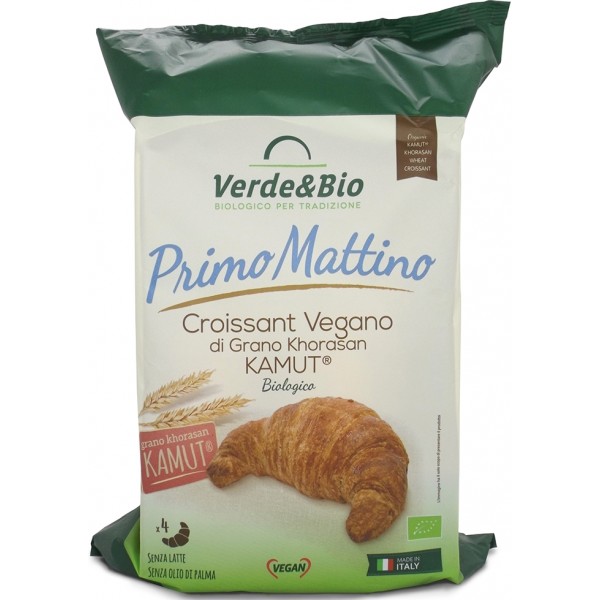 Croissant Vegano di Grano Khorasan Kamut 160g Verde&Bio