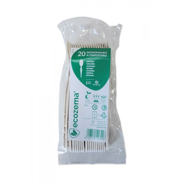 Cucchiaino in mater-b 20pz Ecozema