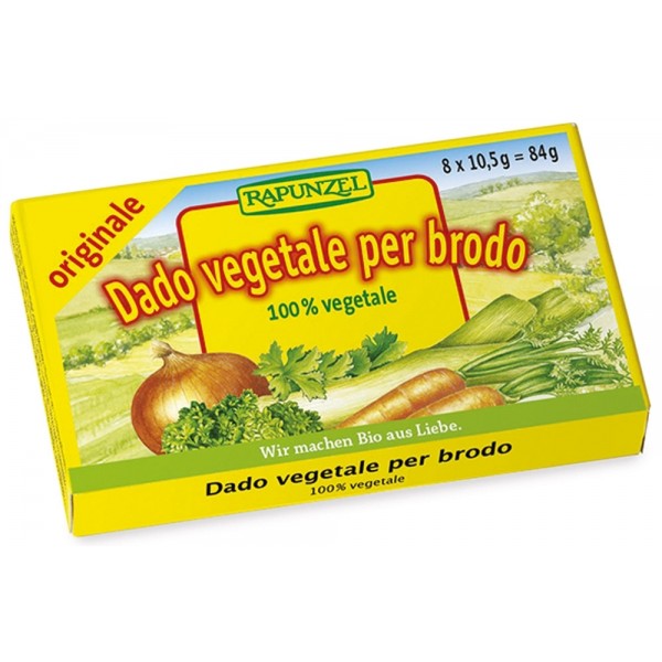 Dado Vegetale Rapunzel 84g Rapunzel