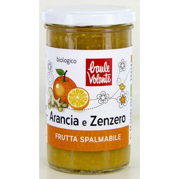 Frutta Spalmabile arancia e zenzero 280g BAULE VOLANTE