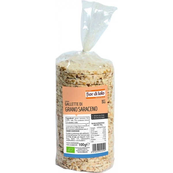 Gallette di Grano Saraceno 100g Fior di Loto
