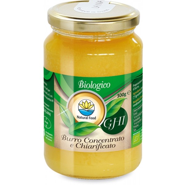 Ghi Burro Concentrato e Chiarificato 300g Natural Food