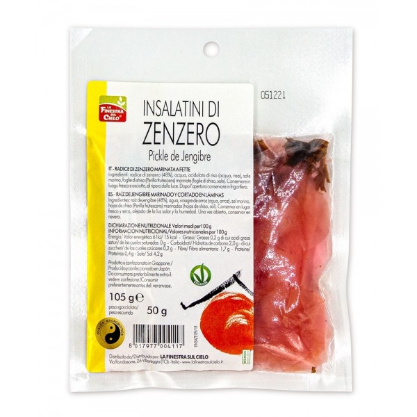 Insalatini di Zenzero 50g La Finestra sul Cielo