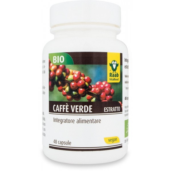 Integratore alimentare caffè verde 48 capsule 24g RAAB