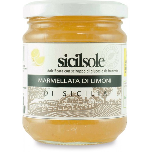 Marmellata di Limoni Siciliani 240g Sicilsole