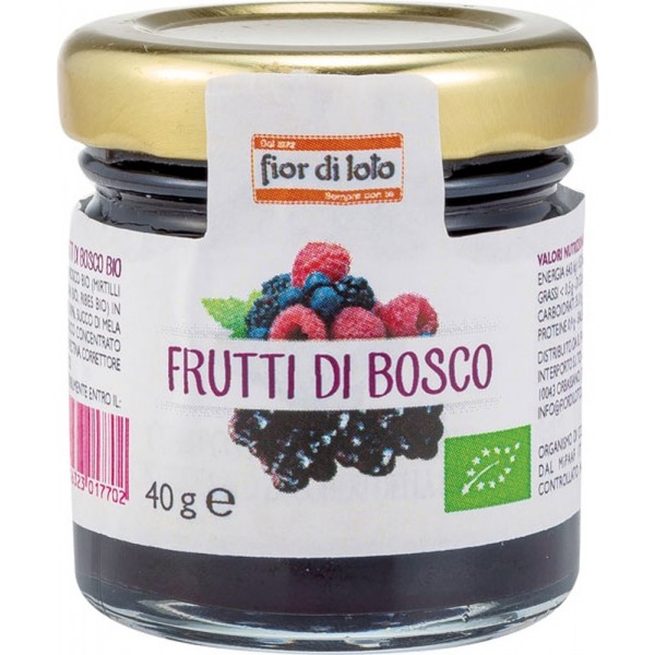 Mini composta di frutti di bosco 40g Fior di Loto