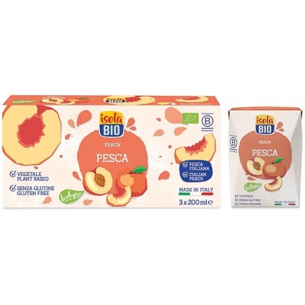 Nettare di Pesca 3x200ml Isola Bio