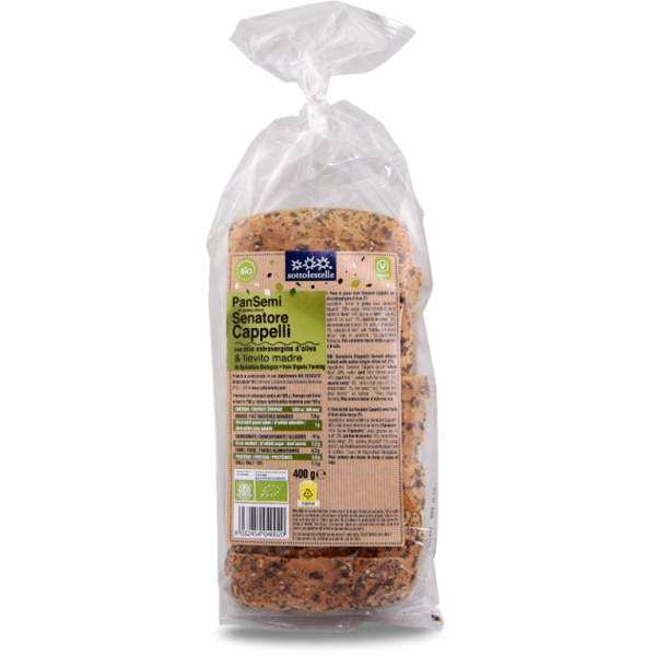 Pane Bauletto con Semi Senatore Cappelli 400g Sottolestelle