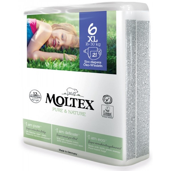 Pannolini 6 XL 16-30kg Moltex 