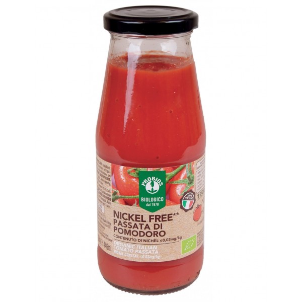 Passata di Pomodoro Italiana Senza Nichel 420g Probios