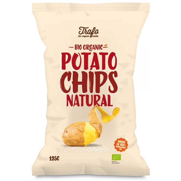 Patatine con sale 125g Trafo