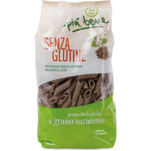 Penne di Grano Saraceno senza glutine 340g Più Bene