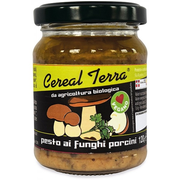 Pesto ai funghi Porcini 120g Cereal Terra