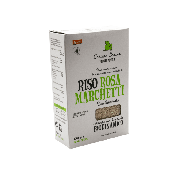 Riso Rosa Marchetti Semilavorato 1kg Cascine Orsine
