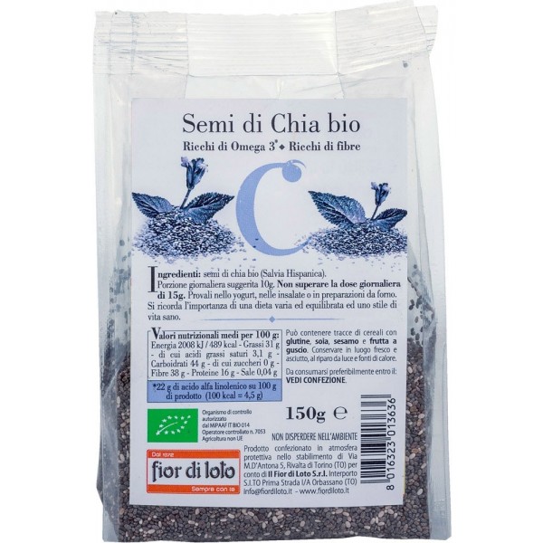 Semi di Chia 150g Fior di Loto